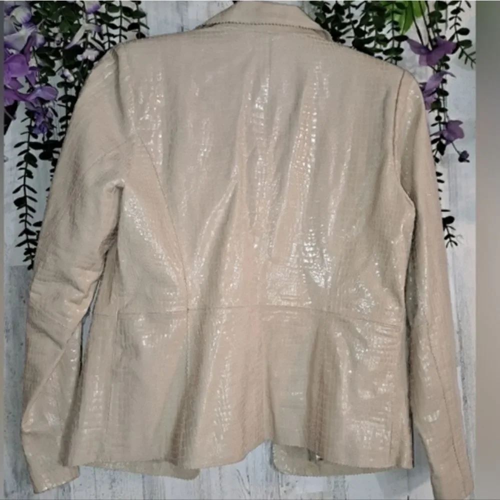 NWOT Bradley Bayou Patent Leather Jacket